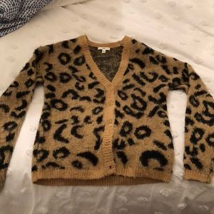 Nordstrom cheetah cardigan